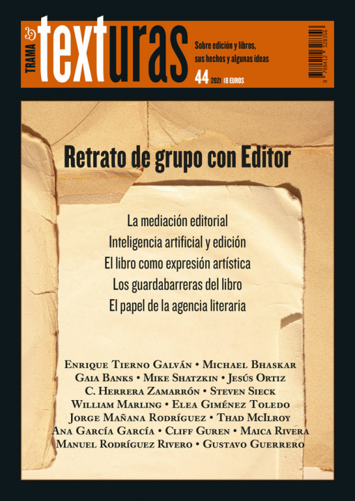 Książka Texturas 44: Retrato de grupo con Editor 