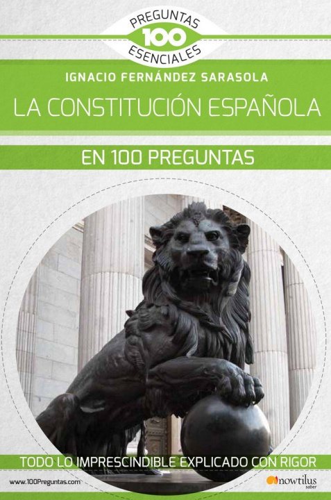 Kniha La Constitución española en 100 preguntas Fernández Sarasola