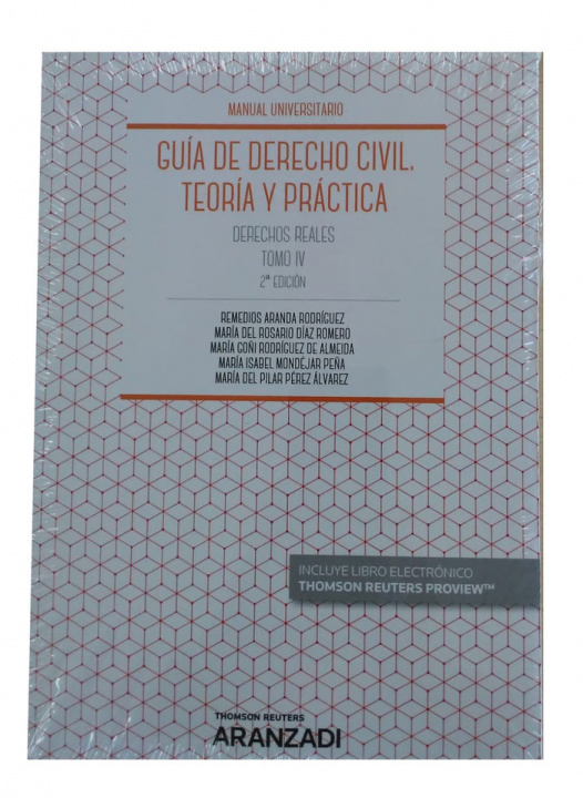 Könyv Guía de Derecho Civil. Teoría y práctica (Tomo IV) (Papel + e-book) Aranda Rodríguez