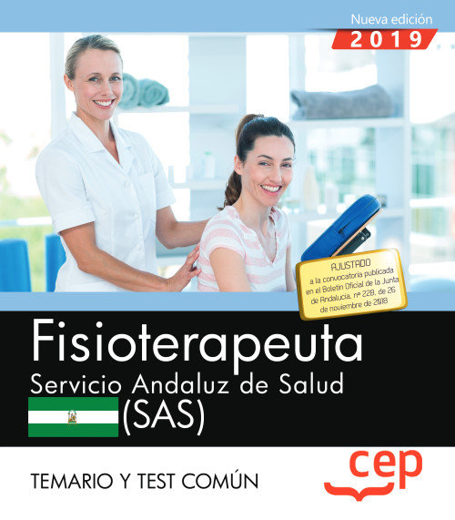 Carte Fisioterapeuta. Servicio Andaluz de Salud (SAS). Temario y test común CEP