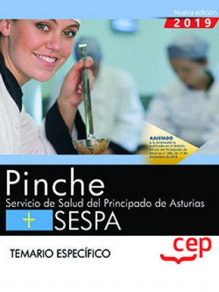 Kniha Pinche. Servicio de Salud del Principado de Asturias. SESPA. Temario específico CEP