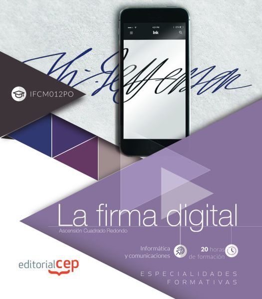 Kniha La firma digital (IFCM012PO). Especialidades formativas Cuadrado Redondo