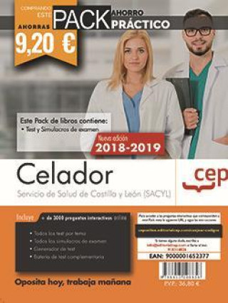 Книга PACK AHORRO PRACTICO CELADOR CASTILLA LEON 