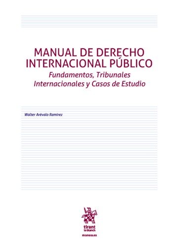 Carte Manual de derecho internacional público Arévalo Ramírez