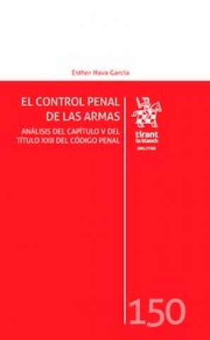 Kniha El control penal de las armas Hava García
