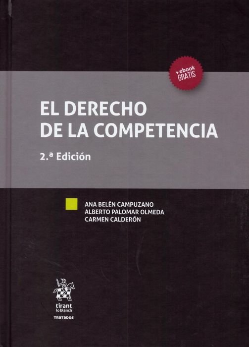 Könyv El derecho de la competencia 2ª Edición Palomar Olmeda