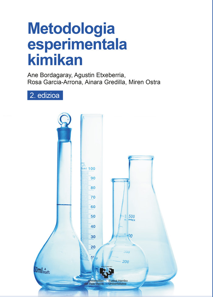 Kniha Metodologia esperimentala kimikan Bordagaray Eizaguirre
