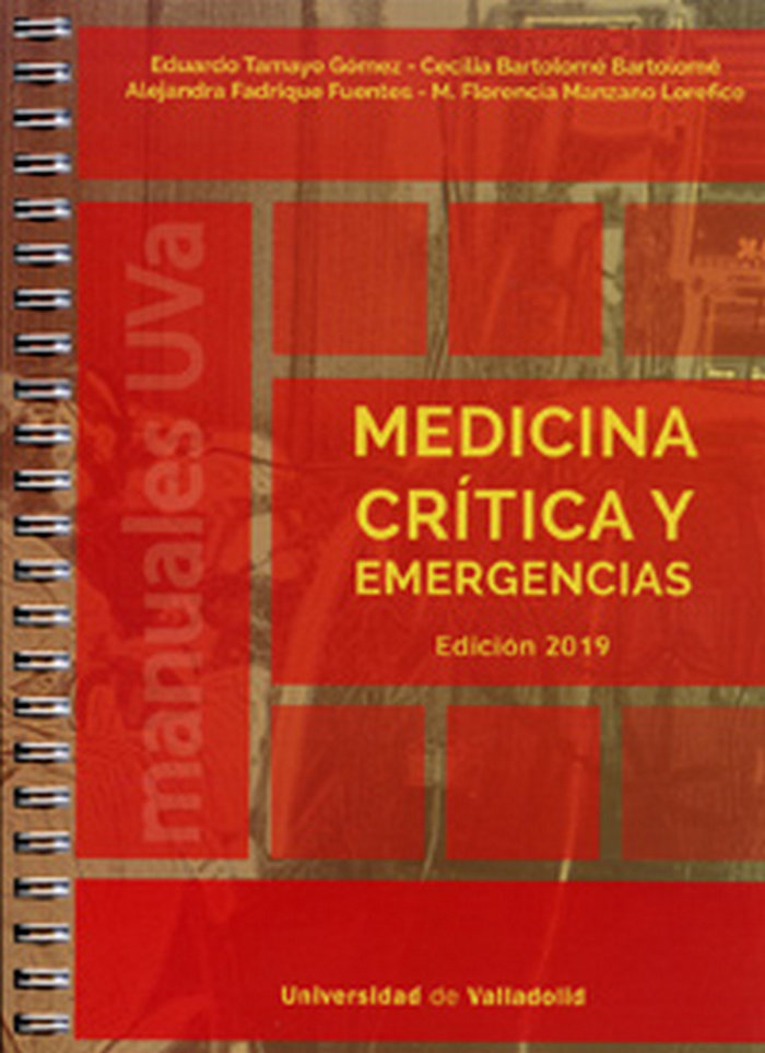 Carte MEDICINA CRÍTICA Y EMERGENCIAS. EDICIÓN 2019 TAMAYO GOMEZ