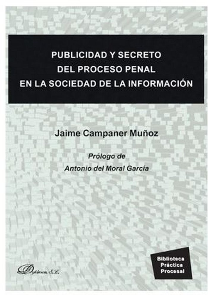 Kniha Publicidad y secreto del proceso penal en la sociedad de la información Campaner Muñoz