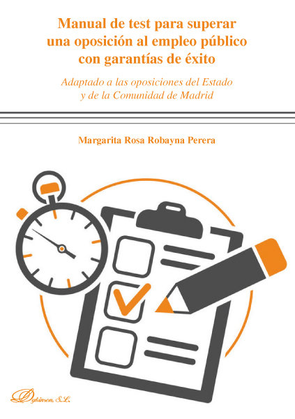 Kniha Manual de test para superar una oposición al empleo público con garantías de éxito Robayna Perera