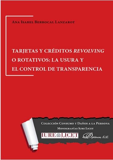Kniha Tarjetas y créditos revolving o rotativos Berrocal Lanzarot