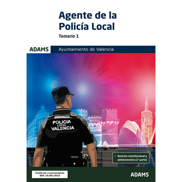 Carte Temario 1 Policía Local de Valencia 