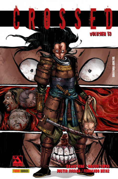 Libro CROSSED 13 HINE