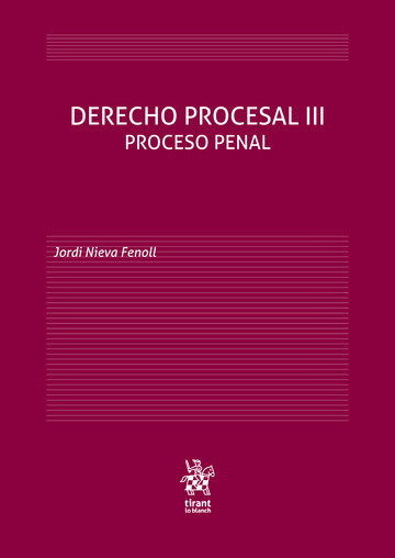 Книга Derecho Procesal III Nieva Fenoll