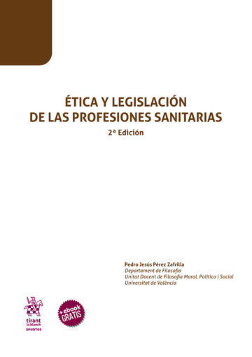 Kniha Ética y legislación de las profesiones sanitarias Pérez Zafirilla