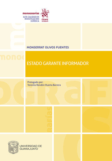 Kniha Estado Garante Informador Olivos Fuentes
