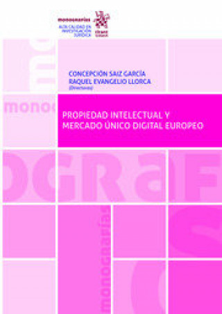 Book Propiedad intelectual y mercado único digital europeo González Otero