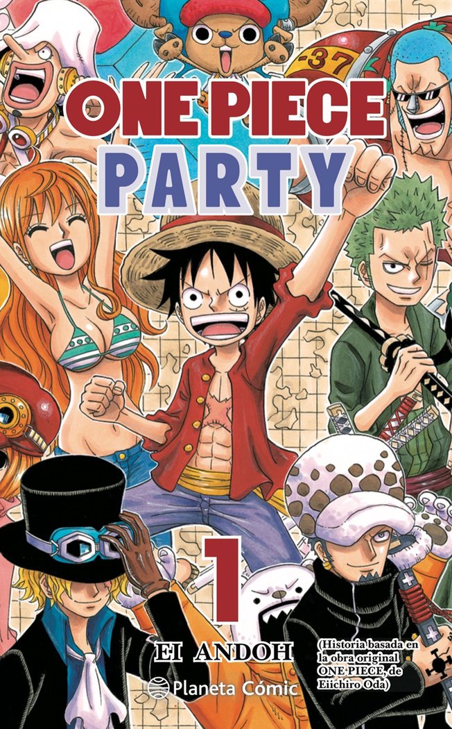 Książka ONE PIECE PARTY Nº 01 ODA