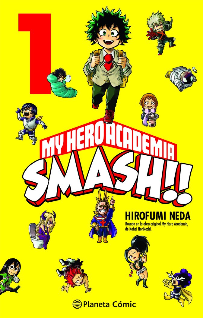 Книга MY HERO ACADEMIA SMASH Nº 01/05 HORIKOSHI