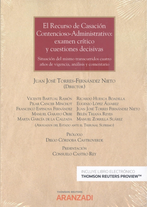 Libro RECURSO DE CASACION CONTENCIOSO-ADMINISTRATIVO, EL: FERNANDEZ FERNANDEZ