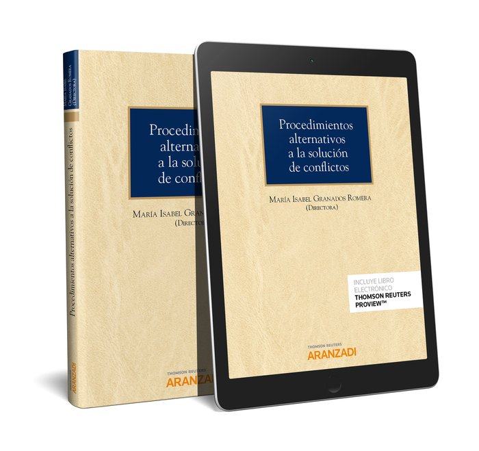 Knjiga Procedimientos alternativos de solución de conflictos (Papel + e-book) González de Patto