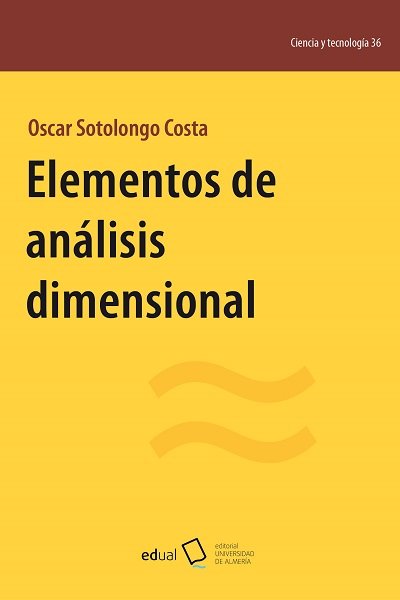 Книга ELEMENTOS DE ANALISIS DIMENSIONAL SOTOLONGO COSTA