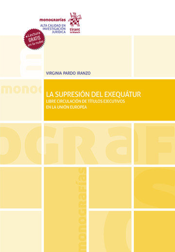 Knjiga SUPRESION EXEQUATUR VV. AA.