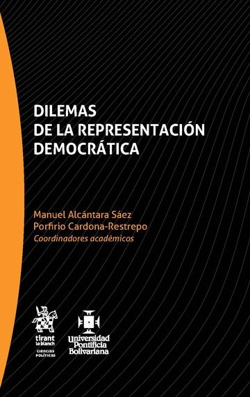 Knjiga Dilemas de la representación democrática Alcántara Sáez
