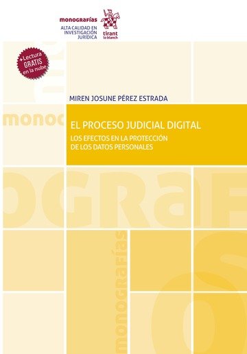 Книга El Proceso judicial digital PEREZ ESTRADA