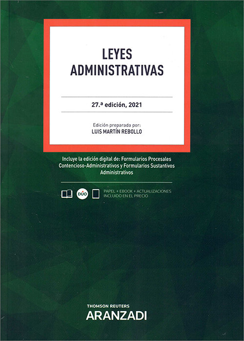 Buch Leyes administrativas REBOLLO REBOLLO