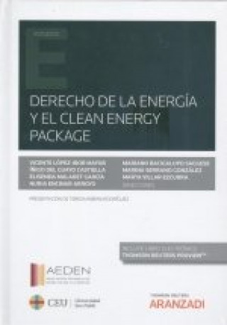 Книга DERECHO DE LA ENERGIA Y CLEAN ENERGY PACKAGE 