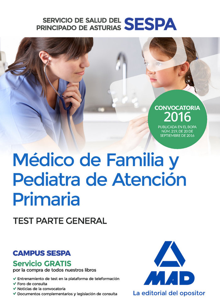 Kniha Médico de Familia y Pediatra de Atención Primaria del Servicio de Salud del Principado de Asturias. Editores