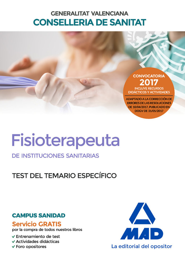 Kniha Fisioterapeuta de las Instituciones Sanitarias de la Conselleria de Sanitat de la Generalitat Valenc Silva García