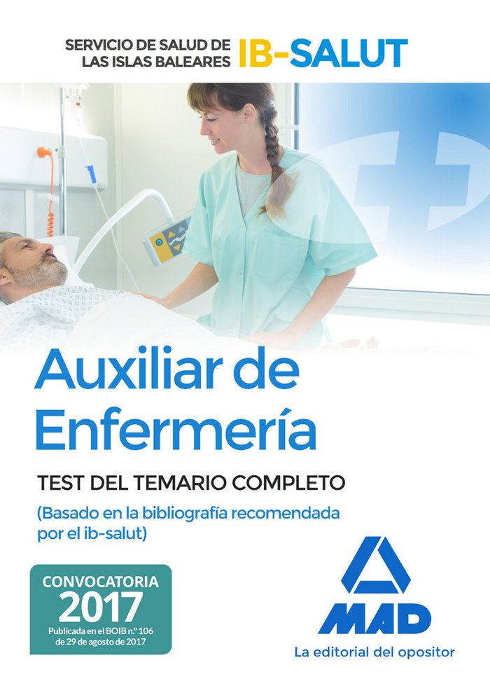 Buch Auxiliar de enfermería del Servicio de Salud de las Islas Baleares. Test del temario completo basado Editores