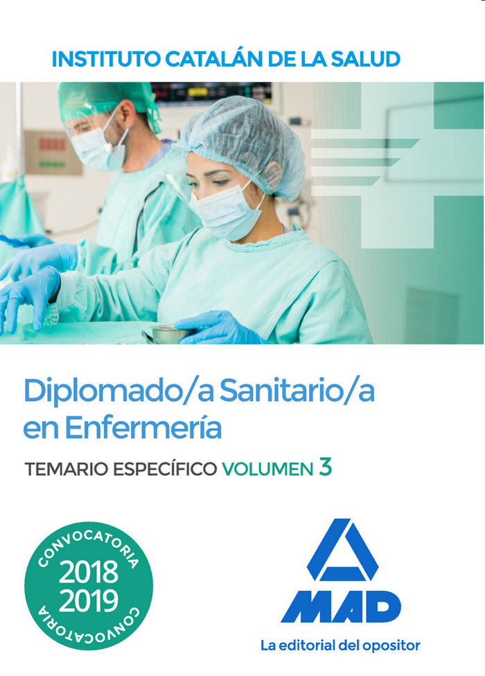 Kniha Diplomado/a Sanitario/a en Enfermería del Instituto Catalán de la Salud. Temario específico volumen 7