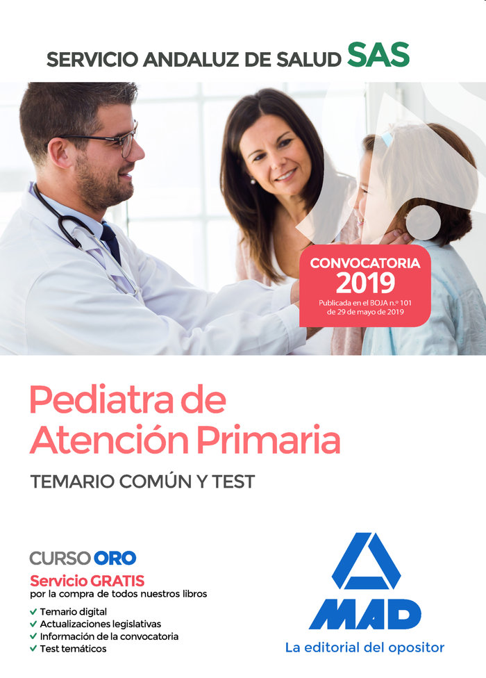 Buch Pediatra de Atención Primaria del Servicio Andaluz de Salud. Temario común y test 7