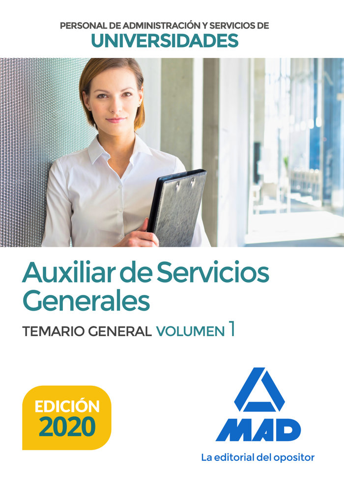Buch Auxiliar de Servicios Generales de Universidades. Temario General Volumen 1 7