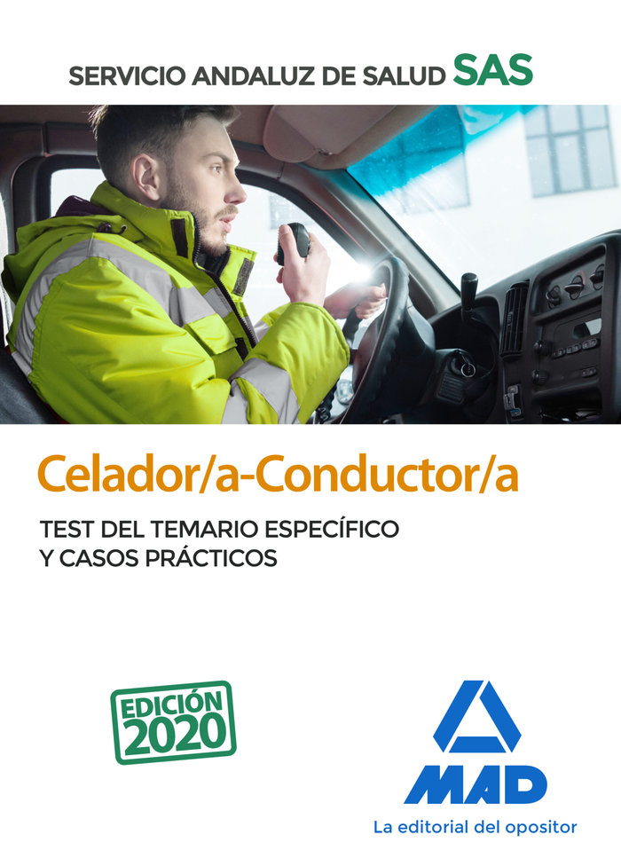 Kniha Celador/a-Conductor/a del Servicio Andaluz de Salud. Test del temario específico y casos prácticos 7 Editores