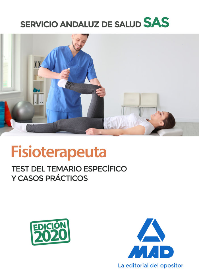Kniha Fisioterapeuta del Servicio Andaluz de Salud. Test del temario específico y casos prácticos 7 EDITORES
