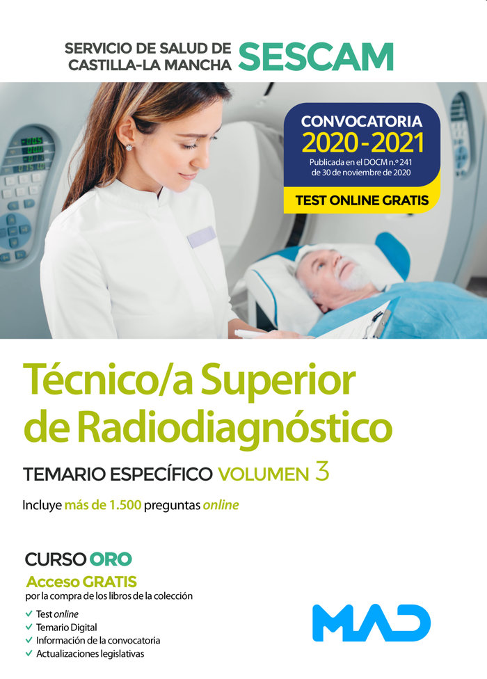 Könyv TECNICO SUPERIOR DE RADIODIAGNOSTICO DEL SERVICIO DE SALUD D 7 EDITORES