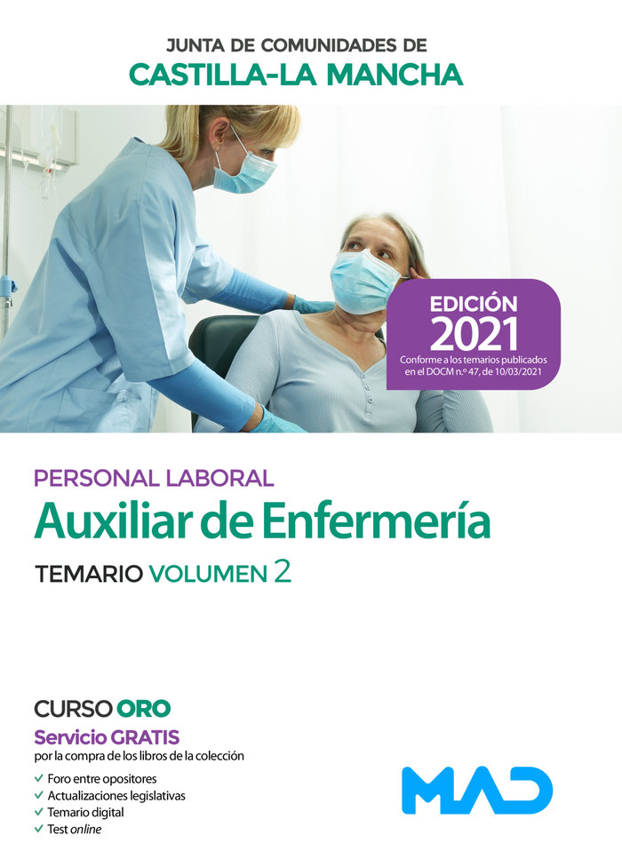 Kniha AUXILIAR DE ENFERMERIA PERSONAL LABORAL D 7 EDITORES