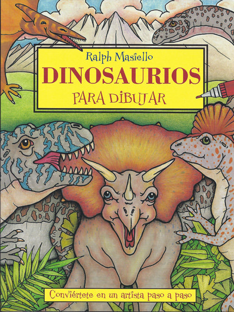 Kniha Dinosaurios para dibujar Masiello