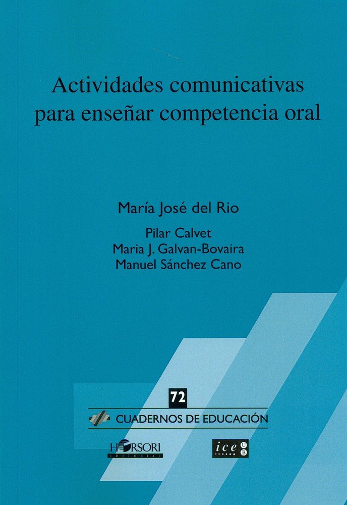 Könyv Actividades comunicativas para enseñar competencia oral del Rio