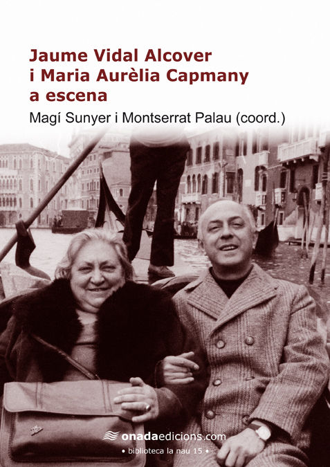 Carte Jaume Vidal Alcover i Maria Aurèlia Capmany a escena 