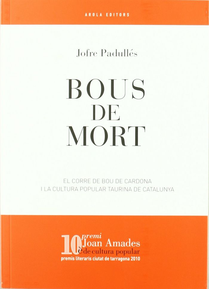 Knjiga Bous de Mort Padullés
