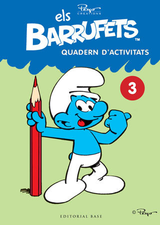 Книга Els Barrufets. Quadern d'activitats, 3 Culliford