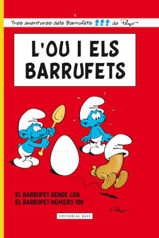 Kniha L'ou i els Barrufets Delporte
