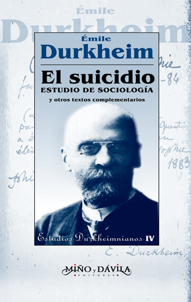 Könyv SUICIDIO, EL DURKHEIM