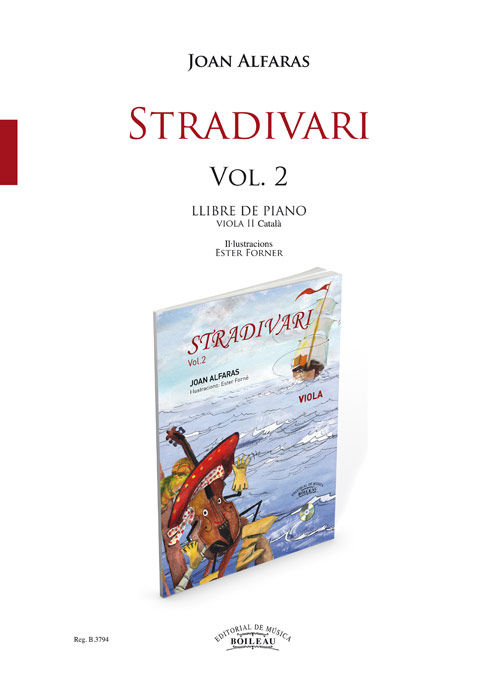 Kniha Stradivari - Viola i Piano Vol. 2 Alfaras Calvo