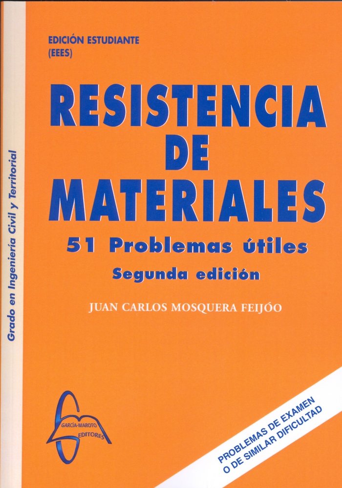 Könyv RESISTENCIA DE MATERIALES MOSQUERA FEIJOó